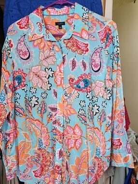 Fun Semi Sheer Blouse